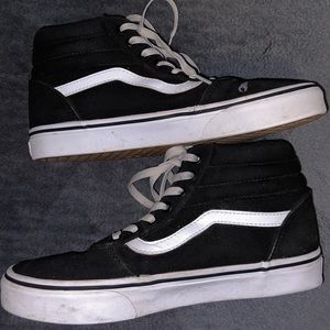Black Hightop Vans